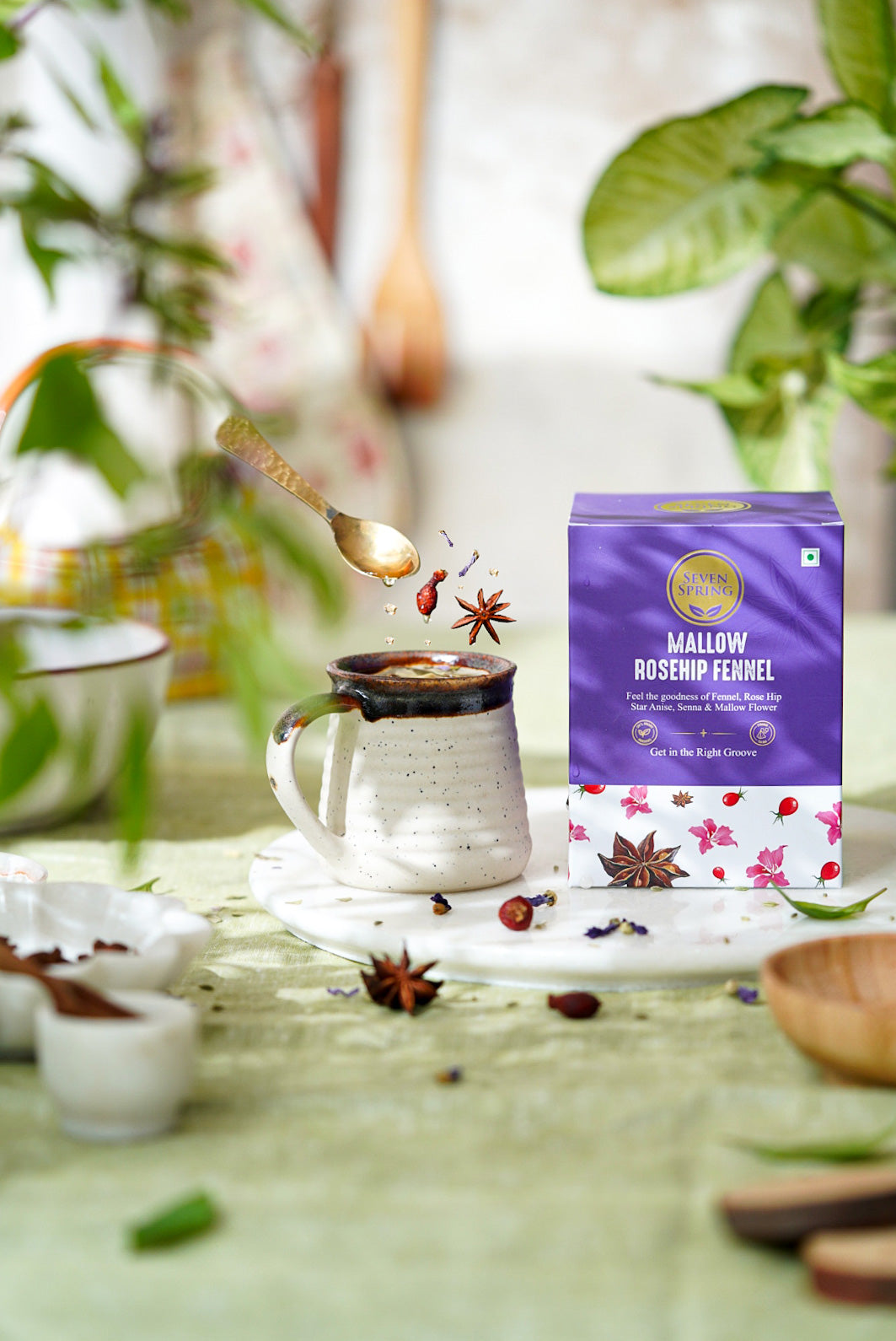 Mallow Rosehip Fennel Tea