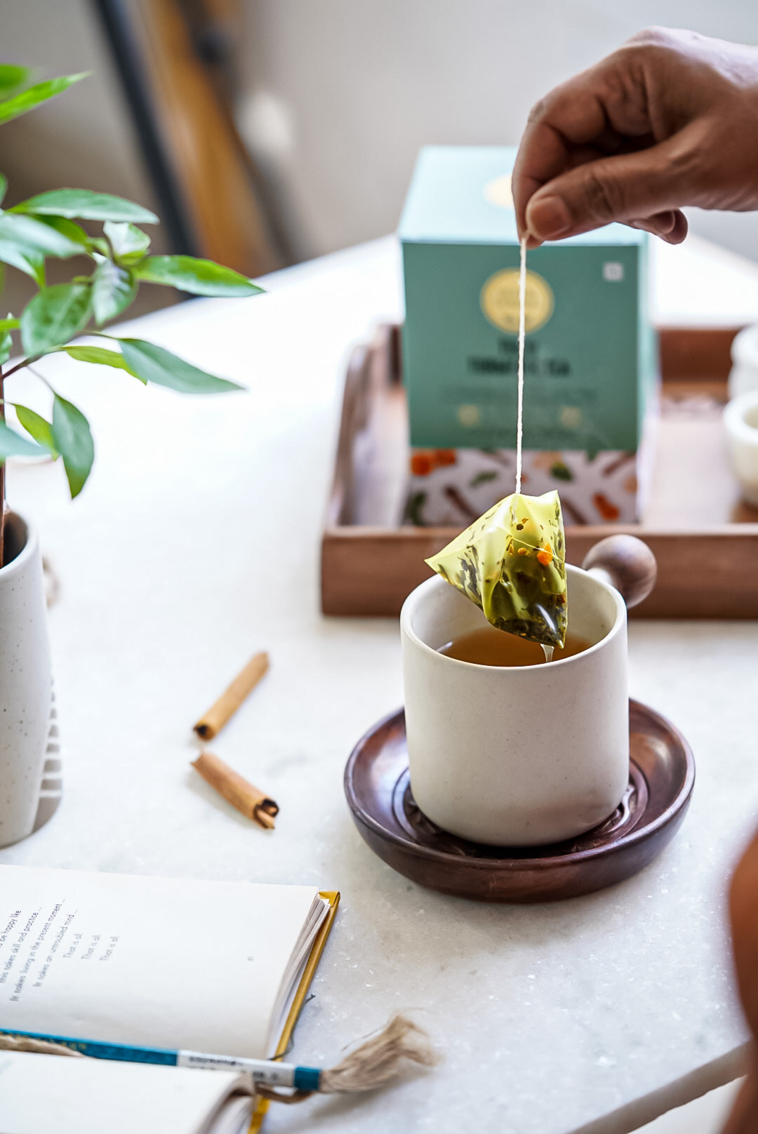 Tulsi Turmeric Tea