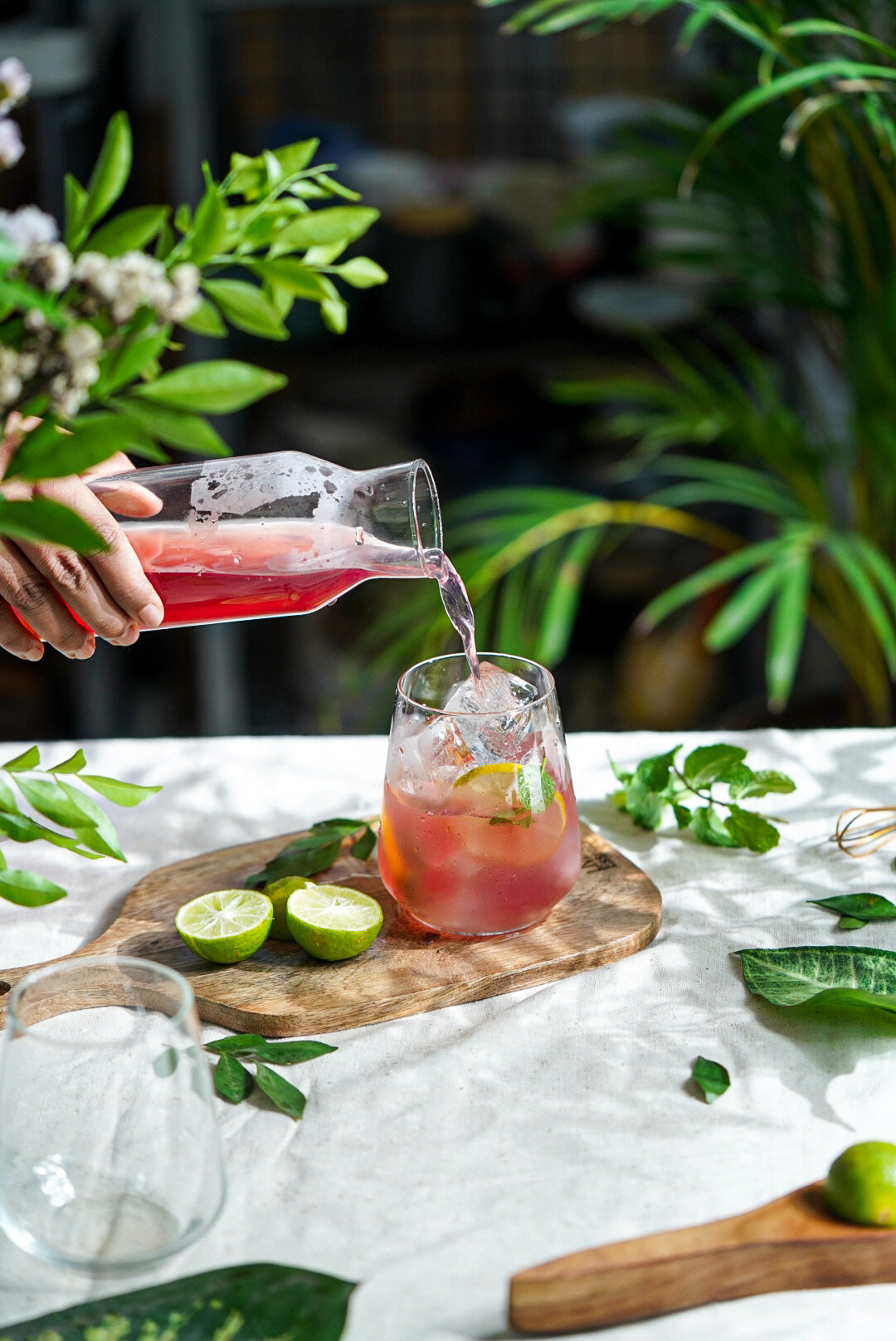 Black Currant Hibiscus Tea