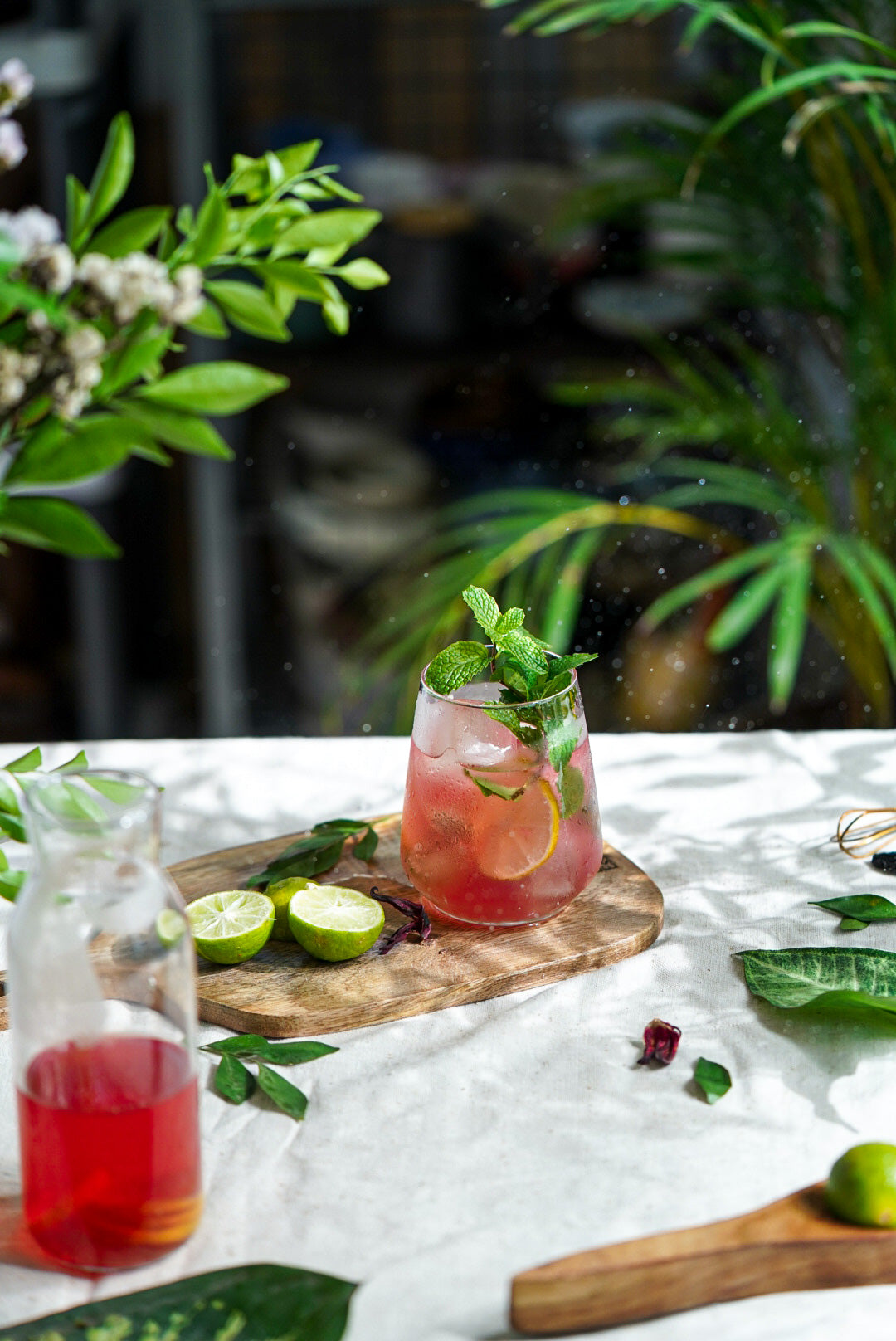 Black Currant Hibiscus Tea