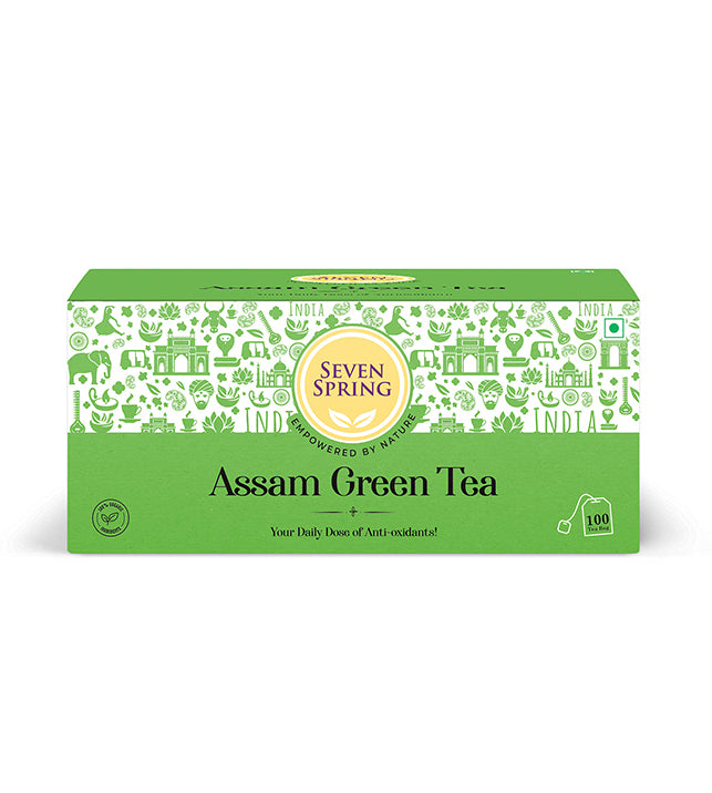 Premium Organic Green Tea & Herbal Blends for Weight Loss & Kidney Health - Seven Spring