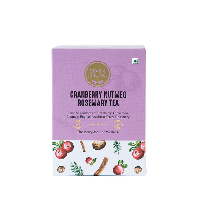 Cranberry Nutmeg Rosemary Tea