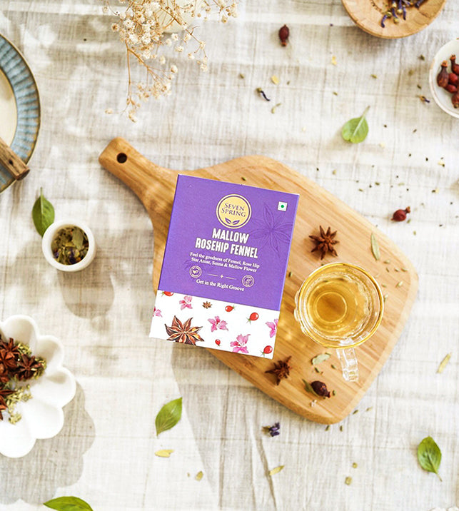 Mallow Rosehip Fennel Tea