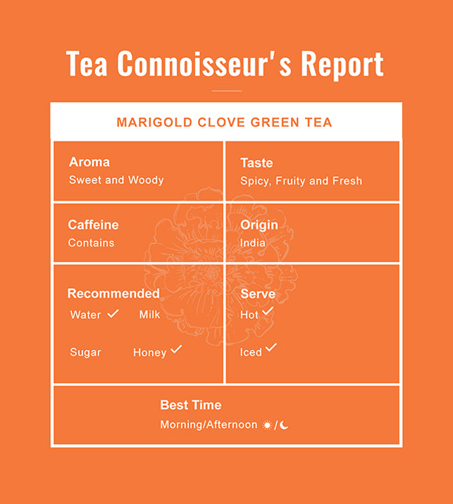 Marigold Clove Green Tea