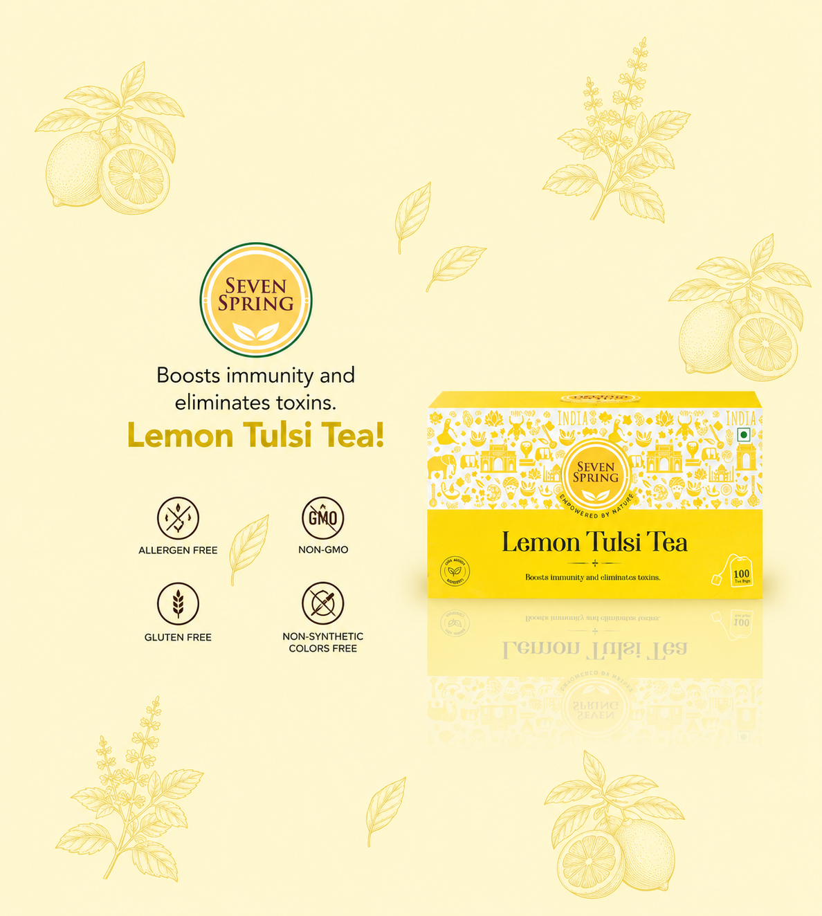 Lemon Tulsi Tea